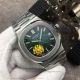 GB Best Replica Patek Philippe Nautilus 5711 Black-Green Dial SS Case 40 MM 9015 Automatic Watch (9)_th.jpg